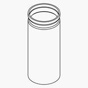 Стеклянные пробирки с фриттой к анализаторам HydrolExH-506 и  FatExtractor E-500, Buchi, 6 шт./уп.