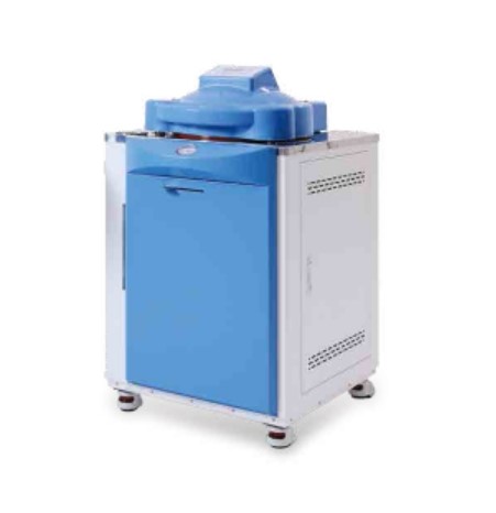 Автоклав вертикальный, 106 л, температура 121-135°С, полуавтоматический, SJ-AD100, SE