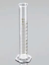 Цилиндр мерный, класс А, 1000,0 мл, ц.д. 10,0 мл, БС, градуировка, шестиугольное основание, с сертификатом на партию, 1 шт./уп., Glassco