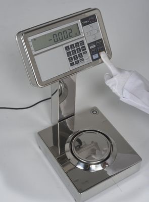 Весы производственные 620 г/0,001 г, платформа d140 мм, внешняя калибровка, FS-623-i02, с поверкой, Vibra