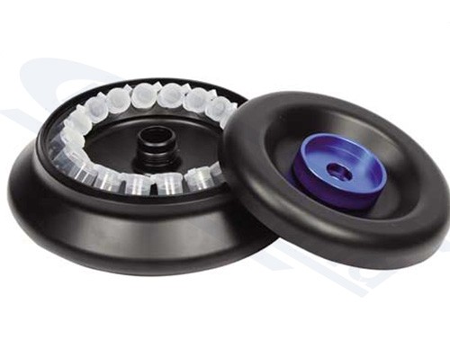 Ротор AS18-5 из алюминиевого сплава с крышкой, 15000 об/мин, 18 x 5 мл.