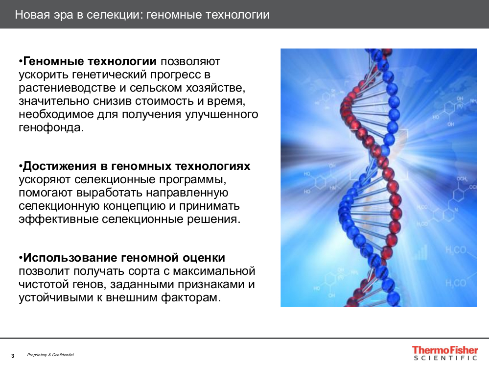 Новая эра в селекции: геномные технологии
