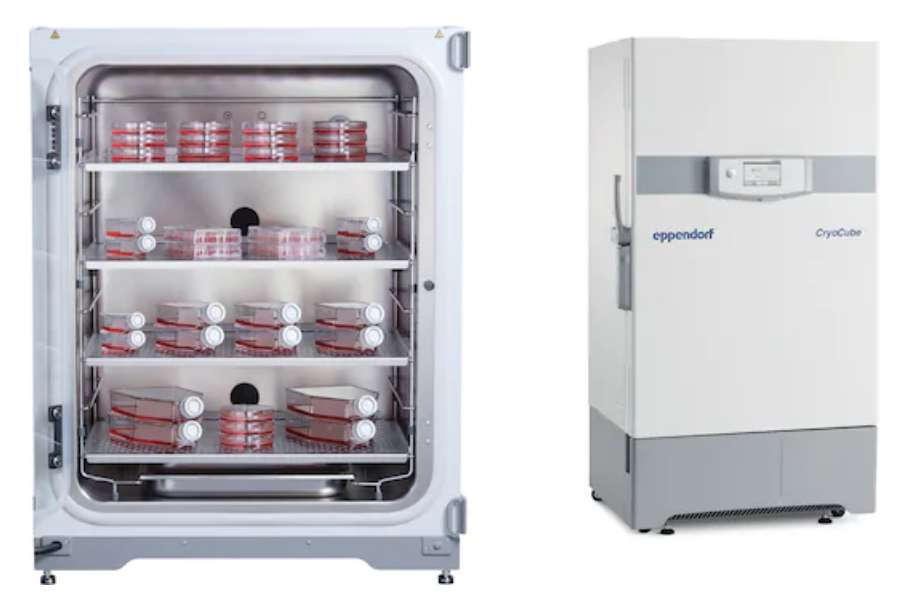 CO2-incubator-morozilnik-Eppendorf.jpg СО2-инкубатор и морозильник Eppendorf