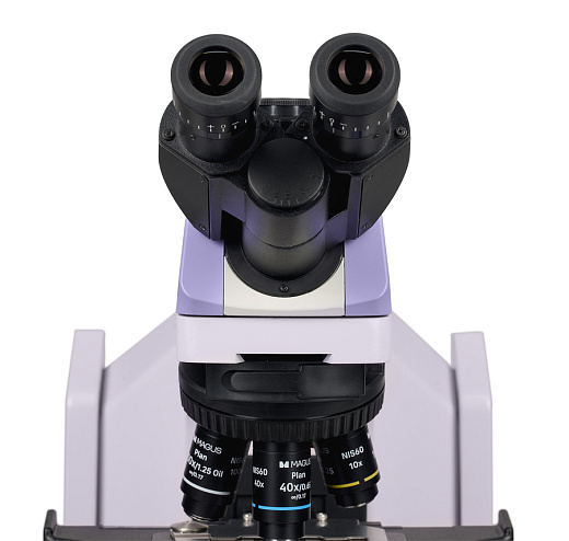 Микроскоп MAGUS Bio 270T, прямой, тринокуляр, СП, ТП, ФК, Пол, планахромат 4×, 10×, 40×, 100×МИ Фото 8