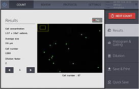 Счетчик и анализатор жизнеспособности микробных клеток, 0,3-50 мкм, QUANTOM Tx