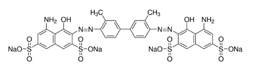 Трипановый синий, не менее 60%, C.I. 23850, Импорт