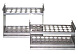 Штатив для пробирок 16 мм, 21 место, для ванн 11 л
