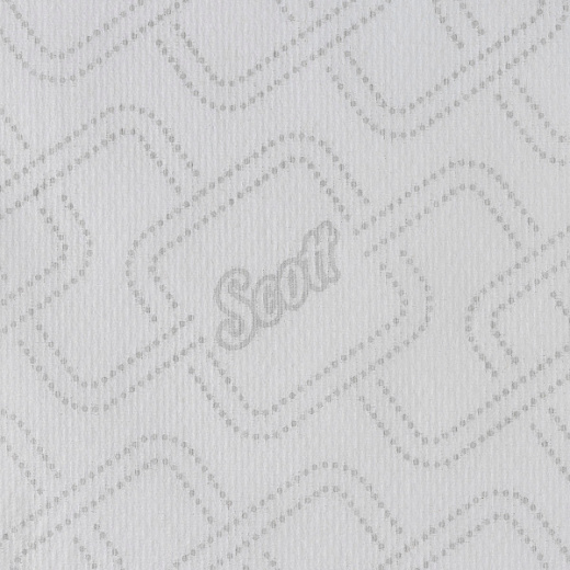 Полотенца бумажные 190 х 0,198 м, Scott Essential Slimroll, рулонные, белые, однослойные, 6 рулонов х 190 м