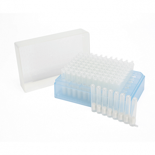 Планшет 96х1,2 мл, Lysing Matrix B, шарики из диоксида кремния d 0,1 мм Фото 1