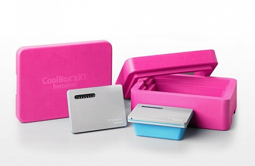 Контейнер для аккумулятора холода, CoolBox XT, без штатива, розовый Фото 1