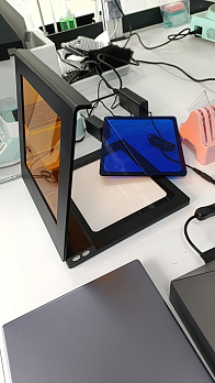 Трансиллюминатор, 302 нм, 200х250 мм, лампы 8х8 Вт, uvCUT, WIX