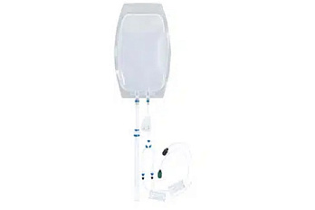 Буфер для электропорации, пакет ПВХ с трубками с luer-lock шприцевыми портами