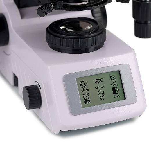 Микроскоп люминесцентный MAGUS Lum 450L, прямой, тринокуляр, СП, ТП, ЛЮМ, ФК, Пол, планахромат 4×, 10×, 40×, 100×МИ Фото 18