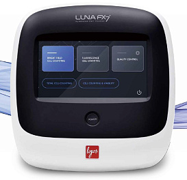 Счетчик и анализатор жизнеспособности клеток, 1-90 мкм, Luna-FX7, Logos Biosystems (вид спереди)