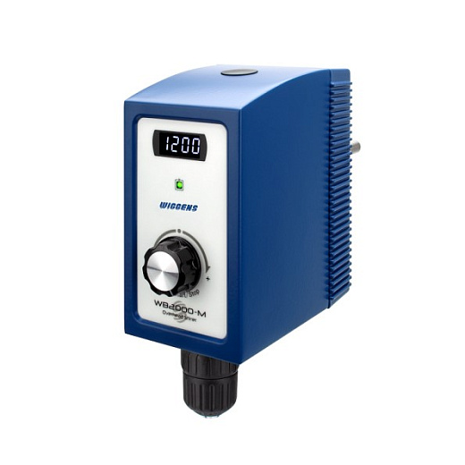 Мешалка верхнеприводная, до 50 л по воде, до 2000 об/мин, WB2000-M