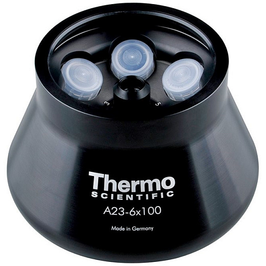 Ротор угловой A23-6 x 100, 23500 об/мин, 62976 g, 6 x 100 мл, Thermo FS
