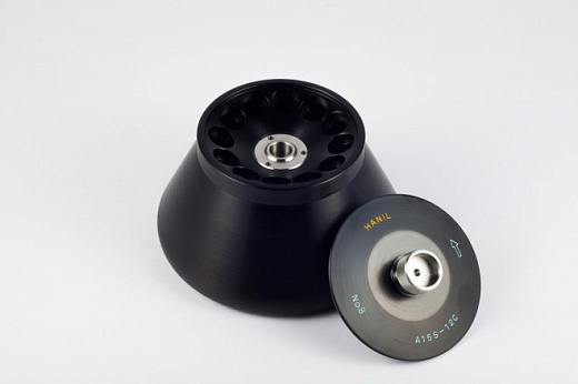 Ротор угловой A15c-12 для Supra R30, 17 000 об/мин, 32 116xg, 12 x 15 мл, дно коническое, Hanil