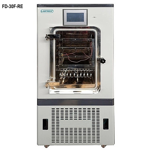 Лиофильная сушилка, до – 50 °С / – 60 °С, 50 л, 8 л/сутки, напольная, стандартная камера FD-30F-RE, Labfreez