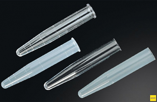 Пробирки 12 мл, ПС, 16×102 мм, конические, с градуировкой и ободком, 500 шт./уп., Deltalab