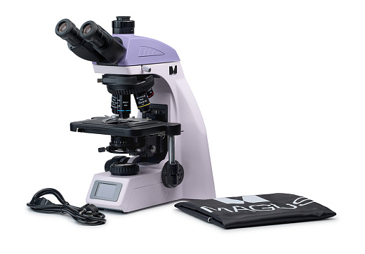 Микроскоп Magus Bio 260T, прямой, тринокуляр/бинокуляр, СП, планахромат 4×, 10×, 40×, 100× (комплект)