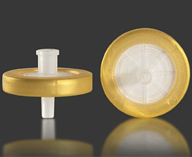 Фильтрующая насадка, d пор 0,45 мкм, d мембраны 25 мм, политетрафторэтилен (PTFE), гидрофобные