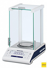 Весы аналитические, 220 г/0,1 мг, внутренняя калибровка, ML204T