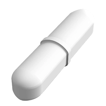 Магнитный перемешивающий элемент, круглый вытянутый, 24×159 мм, DLab, Китай