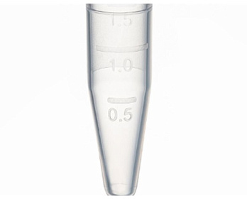 Пробирки типа Эппендорф, 1,5 мл, до 25000 g, крышка EasyFlip, градуированные, бесцветные, ПП