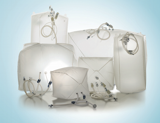 Мешки для сбора, хранения и транспортировки культуральной жидкости 3D Productainer BPCs, 1000 литров, материал ASI 26/77, 3 порта, тип 1 Фото 2