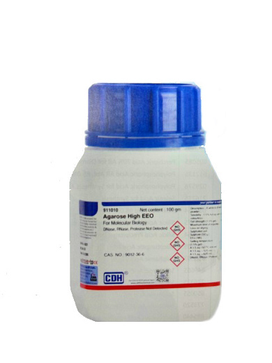 Агароза, средний EEO, тип II, для молекулярной биологии, CDH, Индия