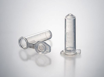 Пробирки типа Эппендорф, до 25000 g, нестерильные, без крышки, градуированные, бесцветные, ПП