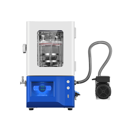 Лиофильная сушилка, до - 65 °С, 4,5 л, настольная, стандартная камера, предварительная заморозка образцов, DG-65Z04-10A, Haier с насосом