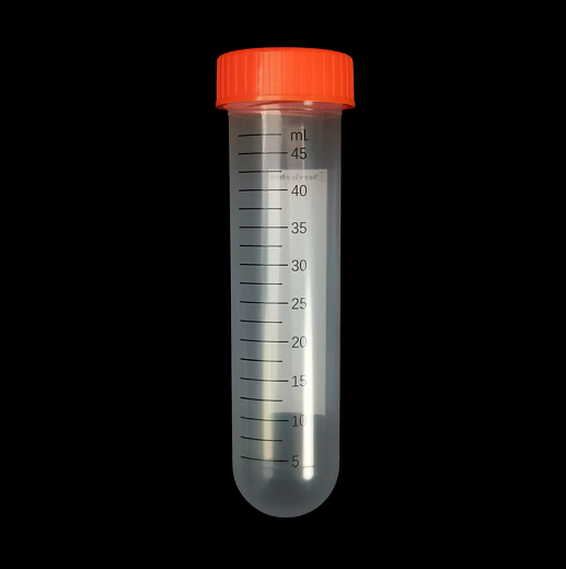 Пробирки 50 мл, ПП, резьбовые, круглодонные, с крышкой, стерильные, без ДНКаз, РНКаз, пирогенов, 17500g, 25 шт./штат. Фото 1