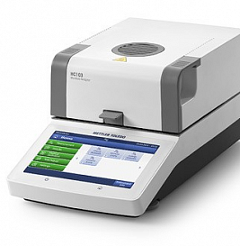 Анализатор влагосодержания, 0,5-101 г, 230 °С, ± 0,015 %, HC103, Mettler Toledo