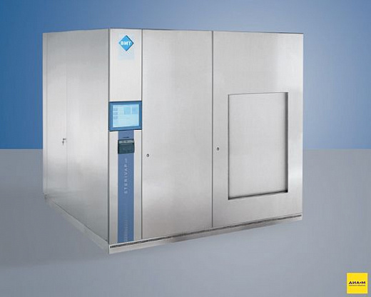 Автоклав горизонтальный, 868 л, автоматический, температура 105-134ºС, Sterivap HP 9612-1, BMT