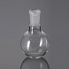 Колба круглая плоскодонная, 3000 мл, d 185 мм, шлиф 34/35, Glassco