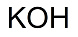 Калий гидроксид, не менее 85 %, EP, NF (pharma grade), 1 кг, NeoFroxx, Германия