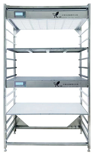 Стеллаж «тепло-освещение», +10...+35 °C, освещение 1000 μmol/м²/с, 2 полки, SZJ-230 F