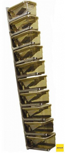 Модуль Gentle-Air для клеток (мыши), 9 рэков