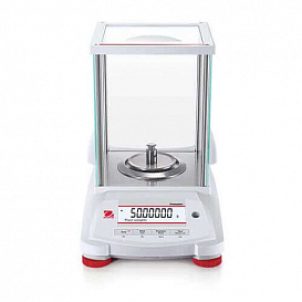 Весы аналитические, 82 г/ 0,1 мг, внешняя калибровка, Pioneer PX84ZH, фронт