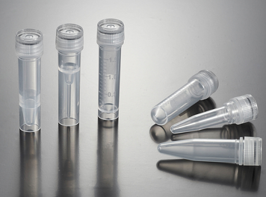 Пробирки 15 мл, резьбовые, конические, 25 шт./уп., 500 шт./кор.