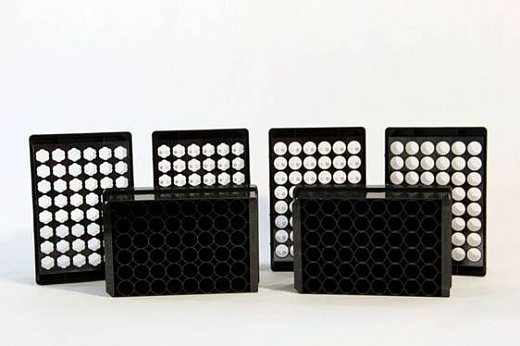 Планшет с круглыми лунками, прозрачное дно, без оптодов, 1 шт. Фото 1