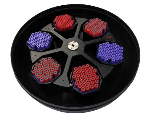 Ротор горизонтальный, 4200 обмин, 5180 g, 210 вакуумных пробирок c кровью (2-7 мл), Shuke, Китай