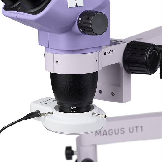 Микроскоп стерео, до 45х, по схеме Грену, Stereo D7TR LCD, Magus