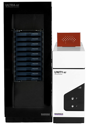 Система двух стадийной термодесорбции UNITY-xr с устройством автоматической подачи проб Ultra-xr, вместимость 100 трубок