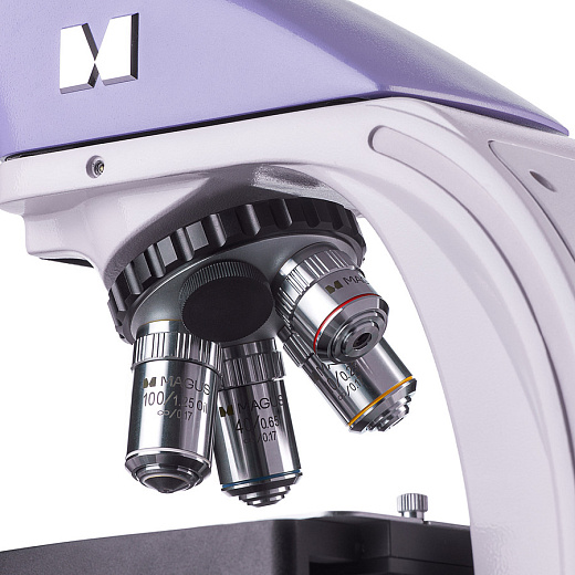 Микроскоп MAGUS Bio 230B, прямой, бинокуляр/тринокуляр, СП, ТП, ФК, Пол, Ахромат 4×, 10×, 40×, 100× МИ Фото 17