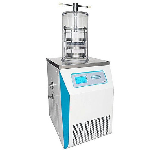 Лиофильная сушилка, до -60 °С/-80 °С, 6 л, 6 л/сутки, напольная, с подогревом, FD-18S, Labfreez, Китай