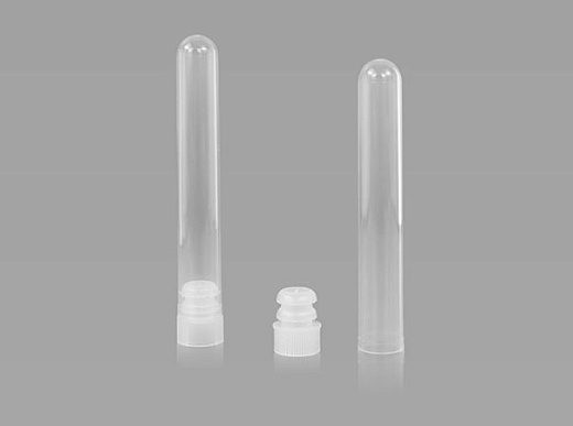 Пробирки культуральные 5 мл, U-образное дно, с крышкой, стерильные, 25 шт./уп., 500 шт./кор., Jet Biofil, Китай