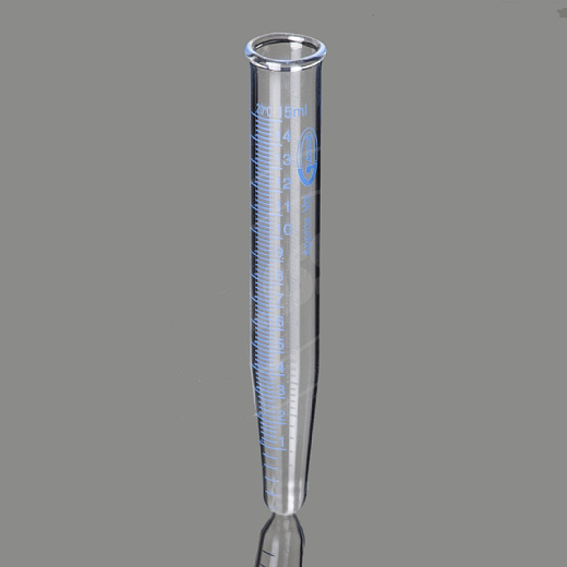 Пробирки 25 мл, 125×22 мм, стекло, конические, с ободком, без крышки, 100 шт./уп., Glassco