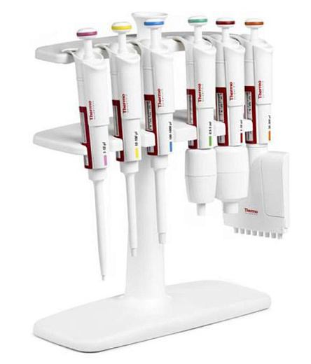Автоматическая пипетка механическая 10-100 мкл, 8-канальная, Техно F1